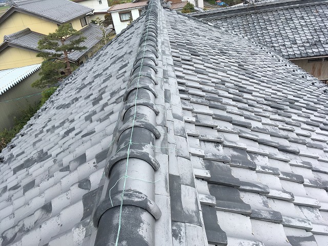 地震に弱い陶器瓦